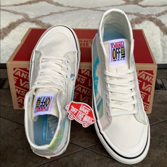 •VANS SK8-Hi 138 DECON RESIN SWIRL Marshmallow WMNS - Picture 11 of 16